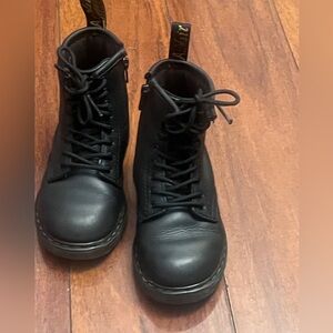 Dr. Martens Black Leather Boots